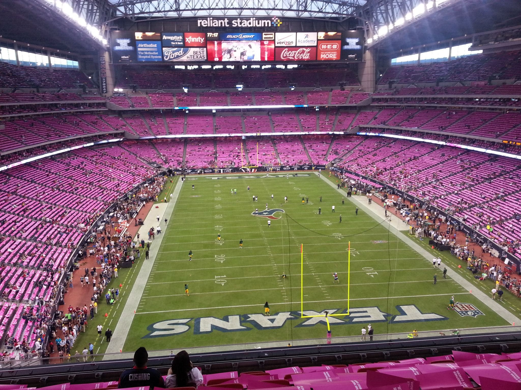 Sunday Night game last year vs the Packers