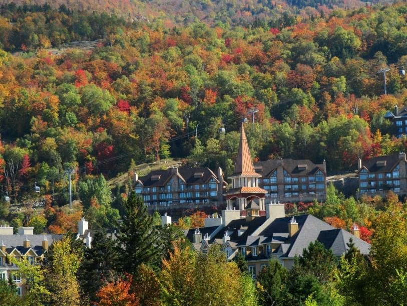 Il centro di Mt Tremblant