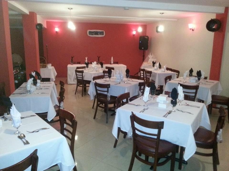 a wedding setting .