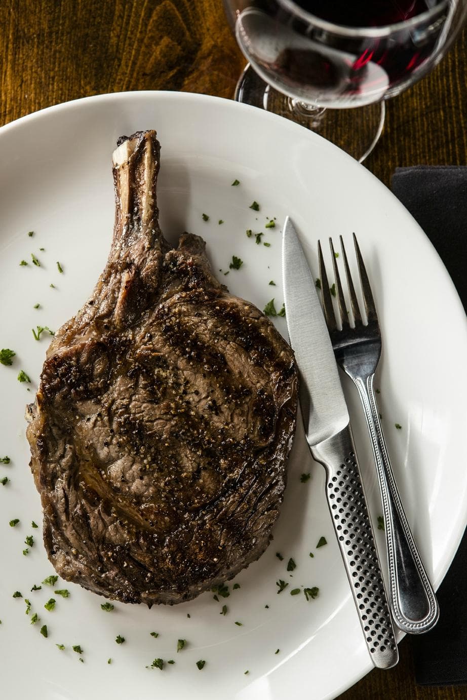 High quality, hand cut steaks.