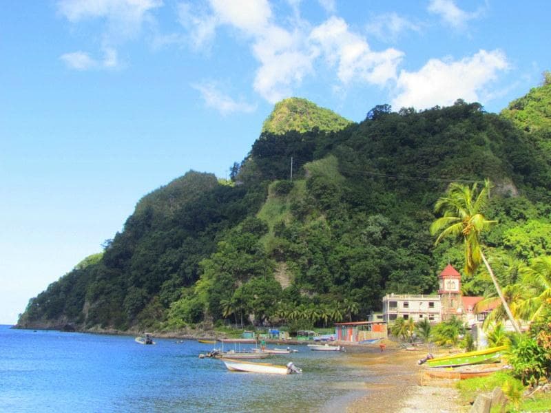 Bubble Beach Spa Soufriere