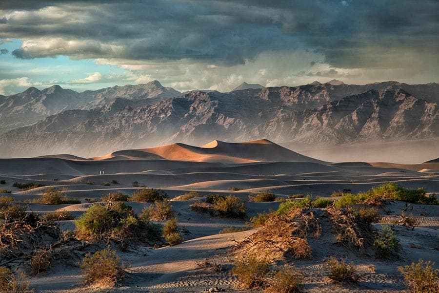 Easter Storm at Mesquite Dunes