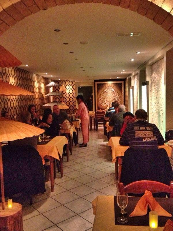 Gemütliches Ambiente im Lokal