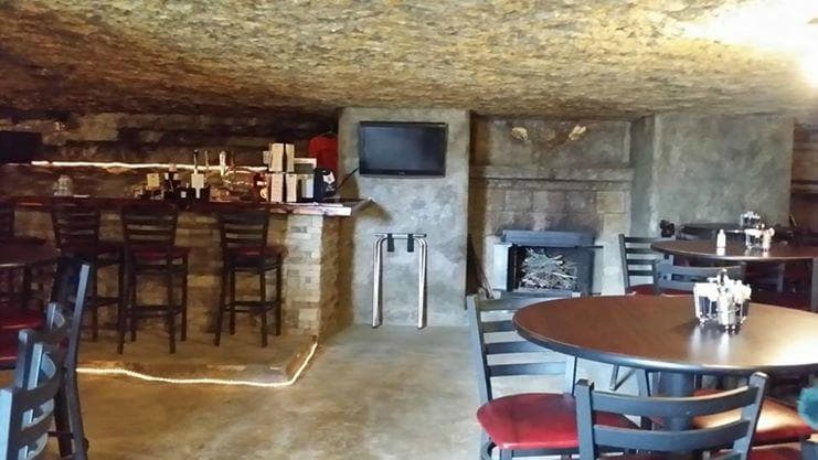 Bar area