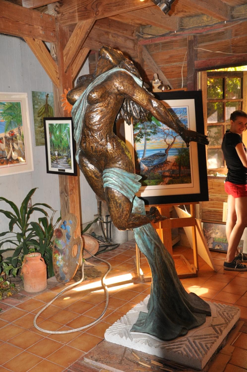 Samuel Lind Bronze Sculpture