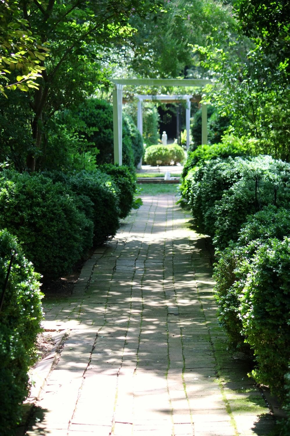 Beautifully manicured grounds