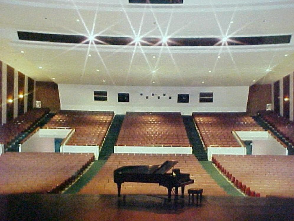 Concert Piano On Stage Performers View