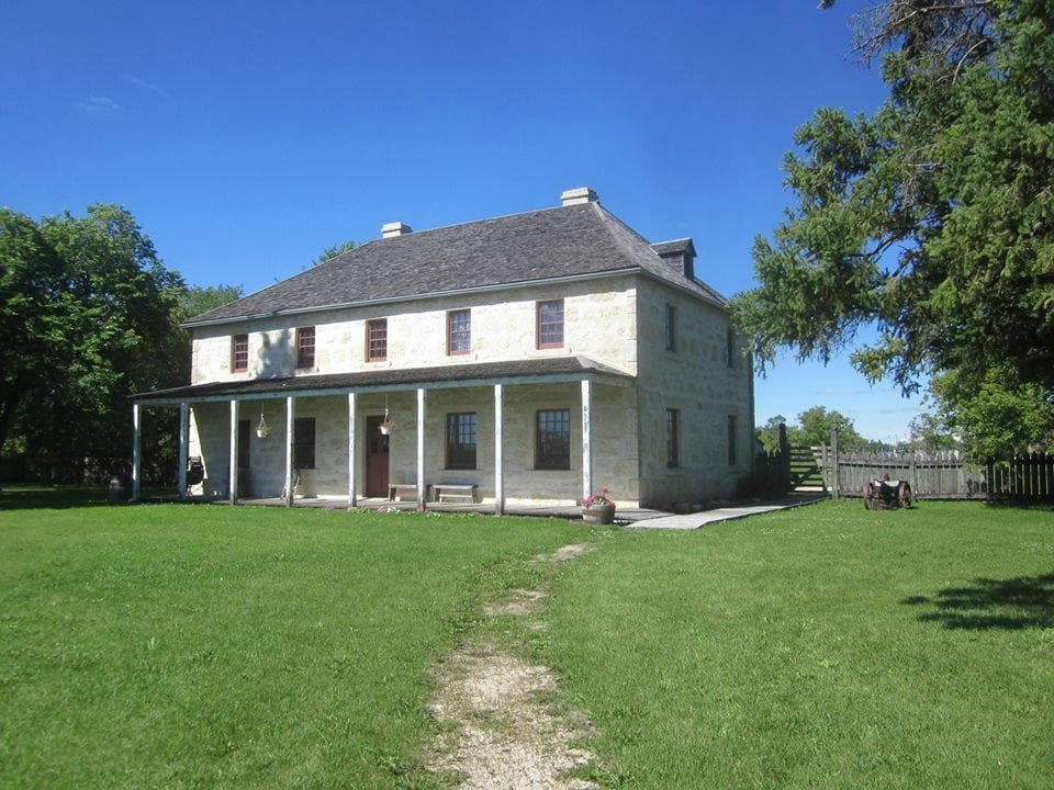 Front of historic site
