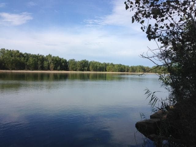 Nice one mile walk back to the marsh