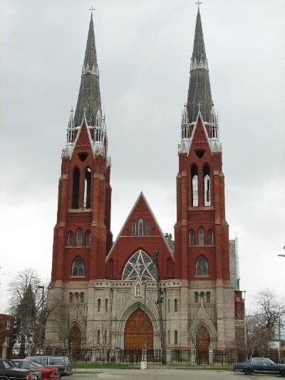 The twin spires