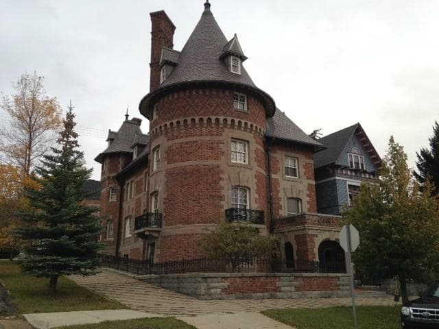 Clark Chateau exterior in Butte, America