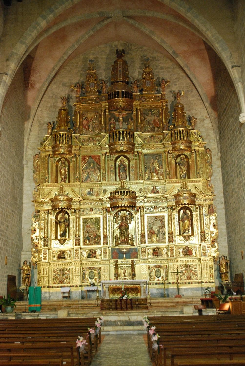 Eglise Notre-Dame-de-la-Nativité, Baixas, France.