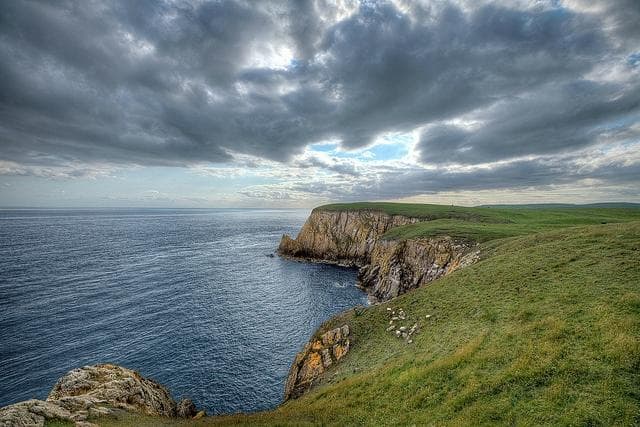The Mull of Galloway in July