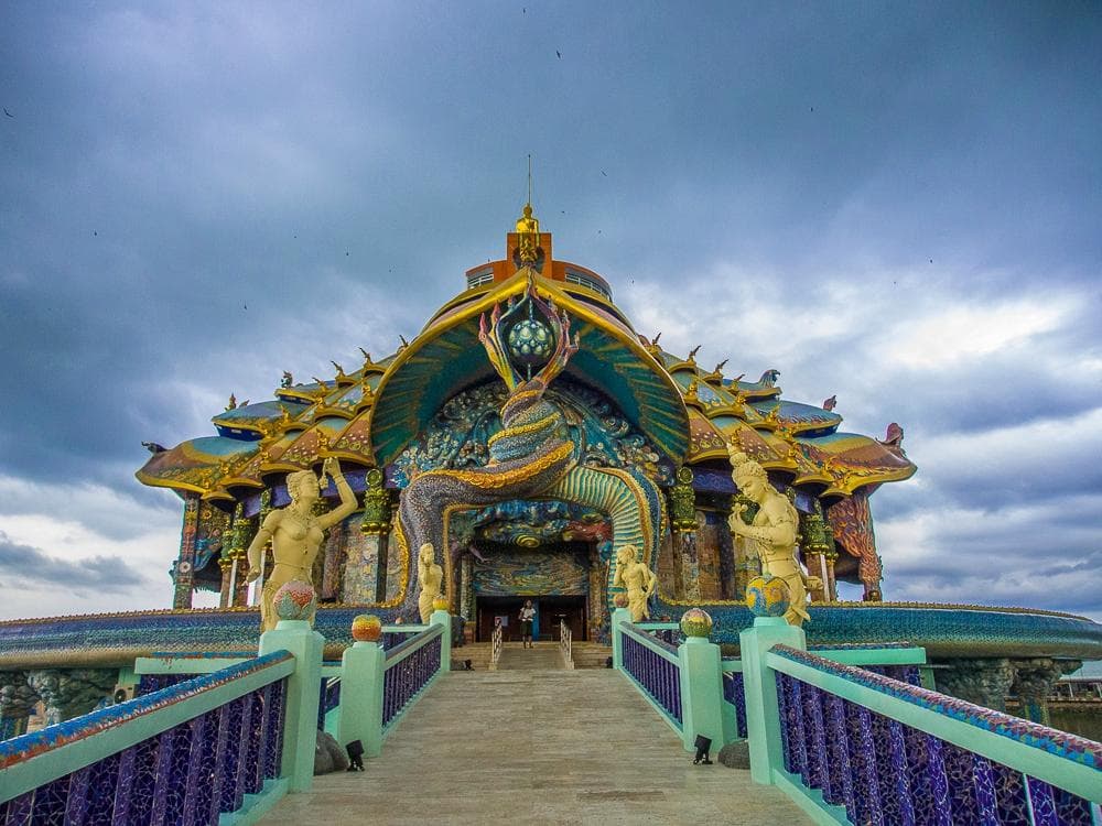 Back of the shrine
