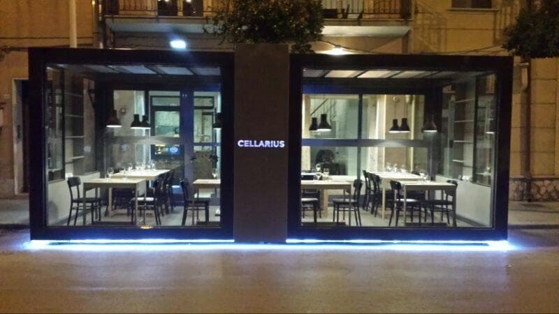 la verandina della pizzeria