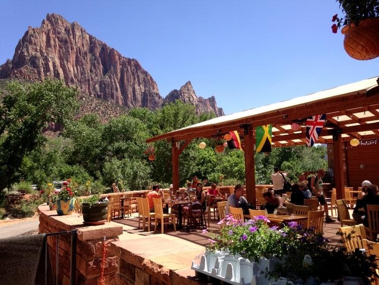 Best patio dining in Springdale!