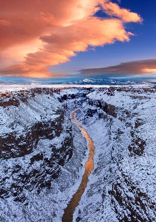 Rio Grande del Norte National Monument. Photo by EarthSky Facebook friend Geraint Smith. Thank y