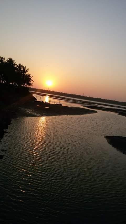 beautiful evening @ uppinakudru