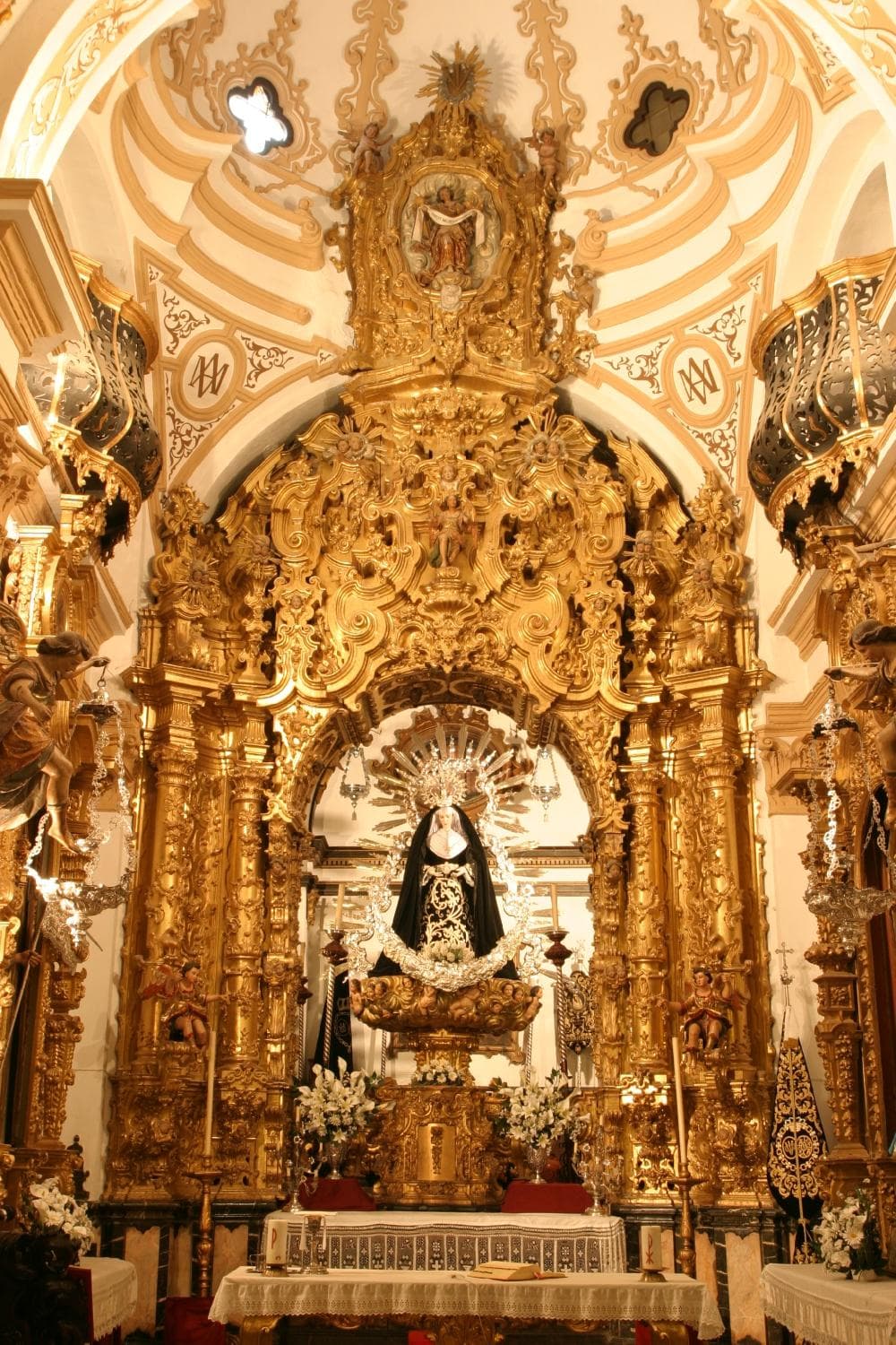 Retablo Virgen de la Soledad