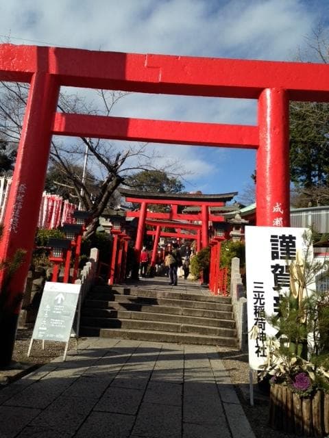 たくさんの鳥居