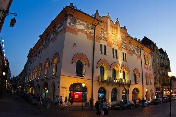 Theatre facade.