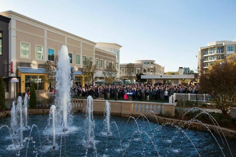 The beautiful fountain