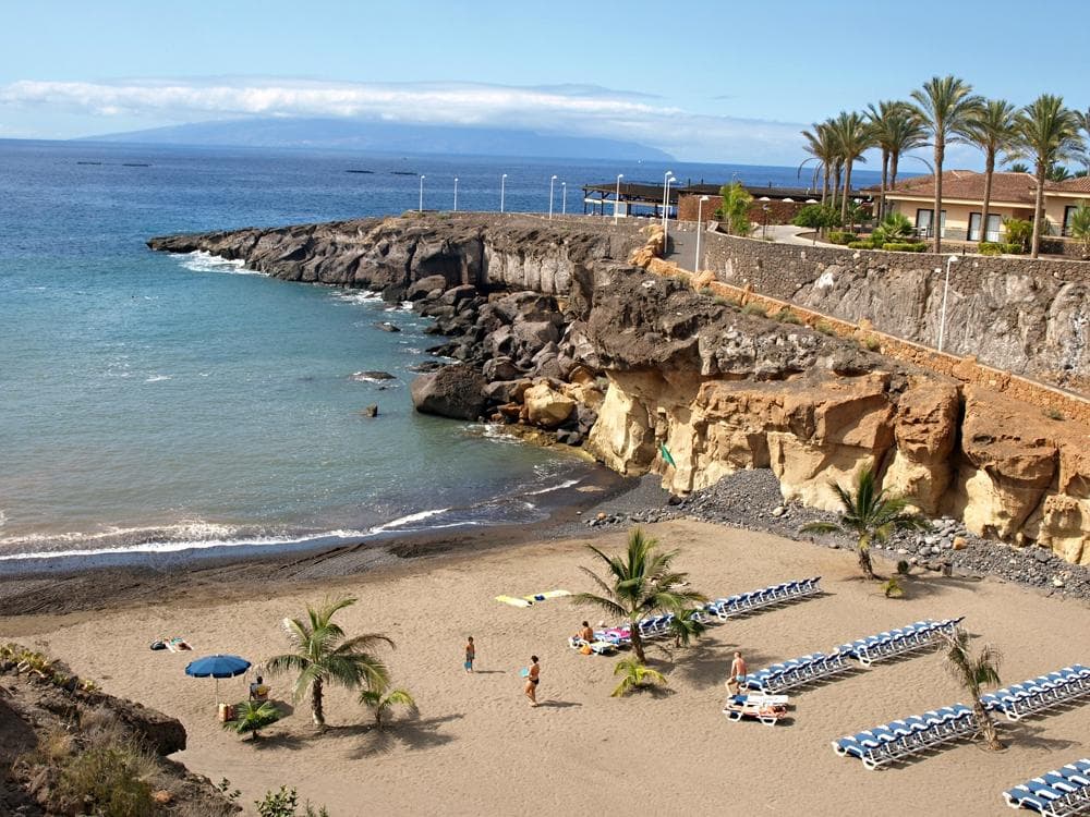 Cove of Playa Las Galgas, Costa Adeje, Tenerife