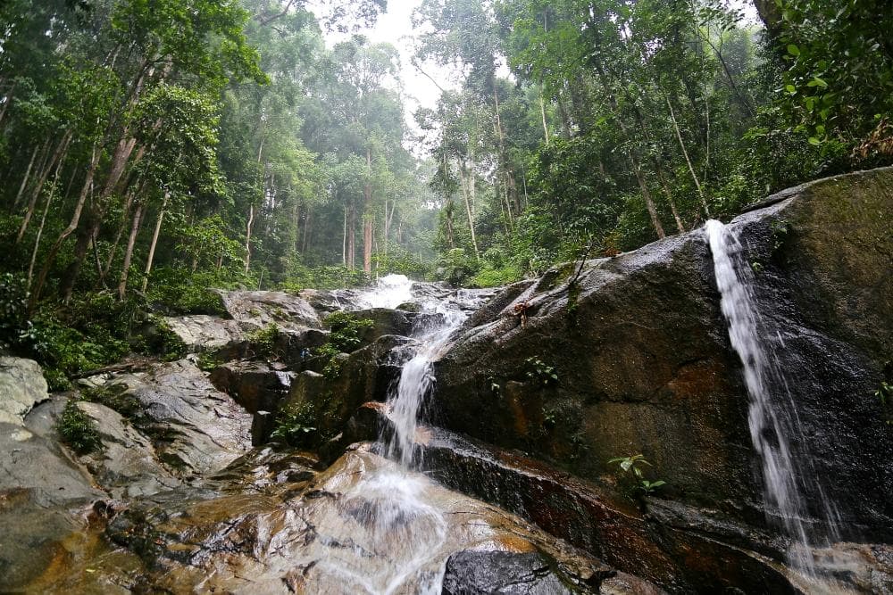 Kanching Rainforest Waterfall Kuala Lumpur