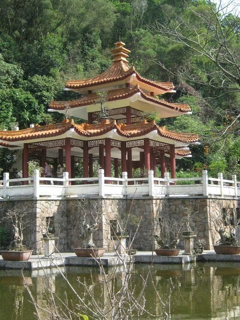 Chinese Classical Architecture in park