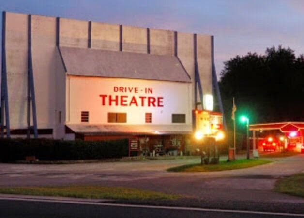 Entrance to the Ocala Drive-In