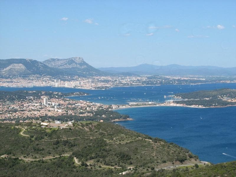 Une partie de la rade de Toulon