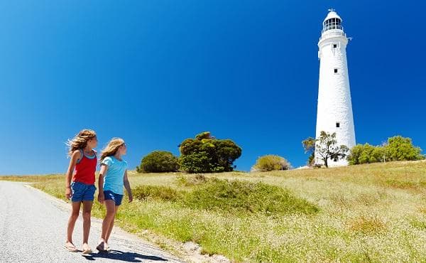 Wadjemup Lighthouse on Rottnest Island