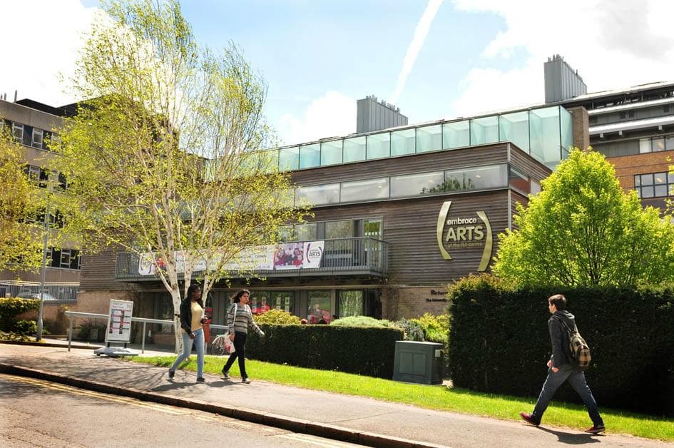 Our building in the Spring