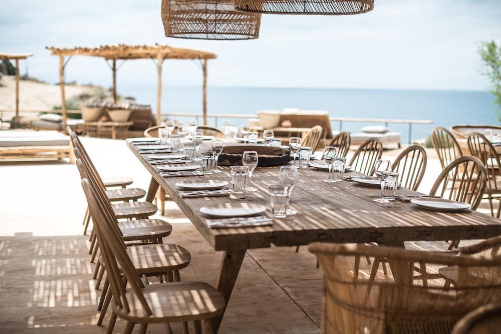 Beach. Restaurant. Sunset Rituals.