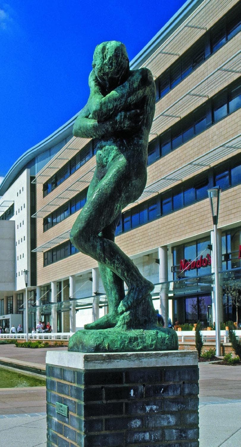 Auguste Rodin, Eve - Situated outside the gallery