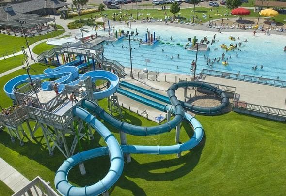 HUGE park!