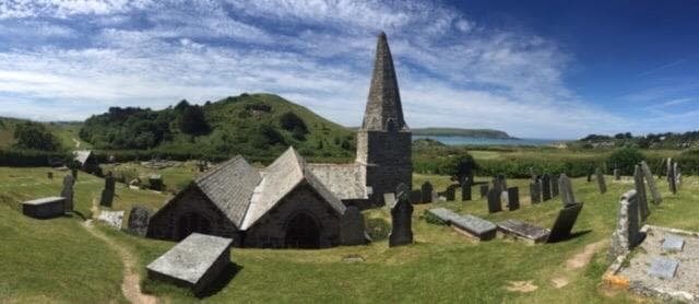 St Enodoc Church Trebetherick Cornwall