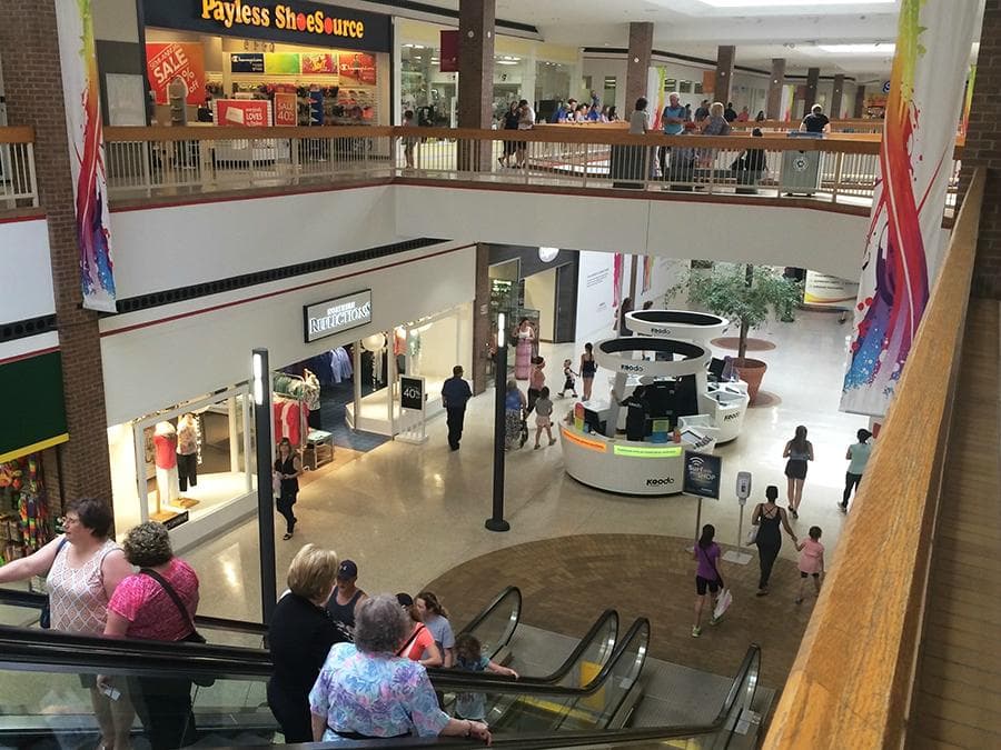 Retail on two levels