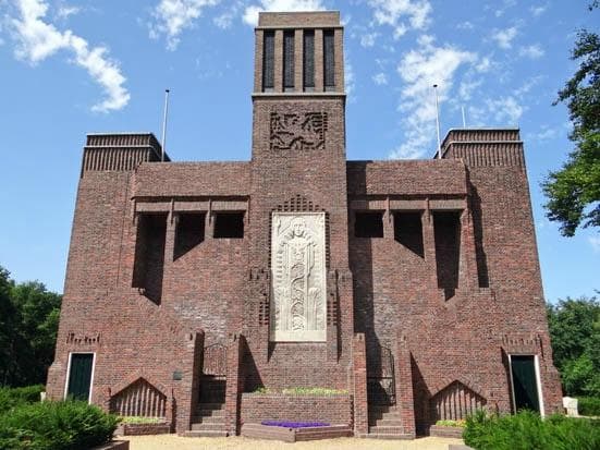the main building