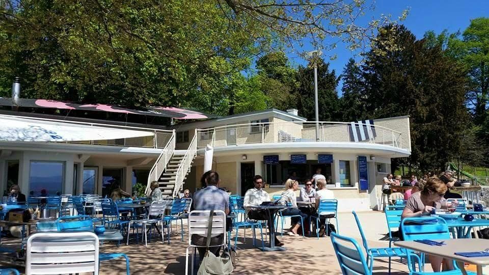 La zona de las mesas