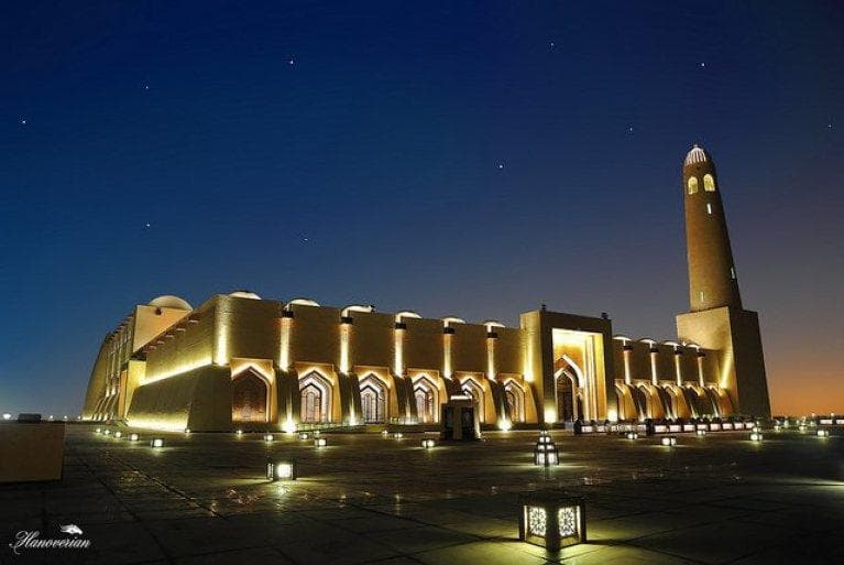 Outer view of the mosque