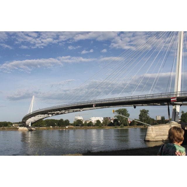 Passerelle Mimram Strasberg, France/Kehl, Germany