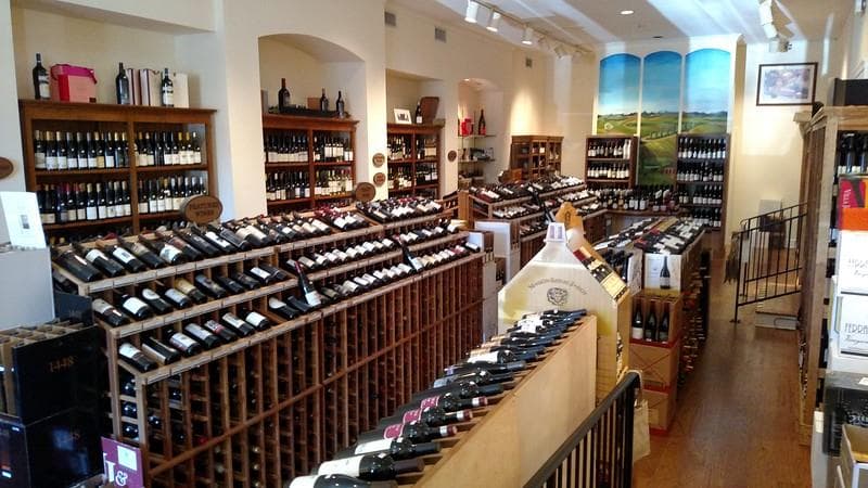 lots and lots of wine