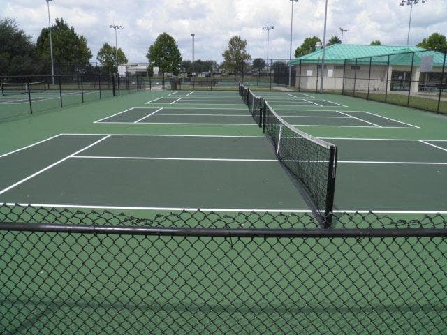 Tennis Courts at Airport Road Park in Port Orange