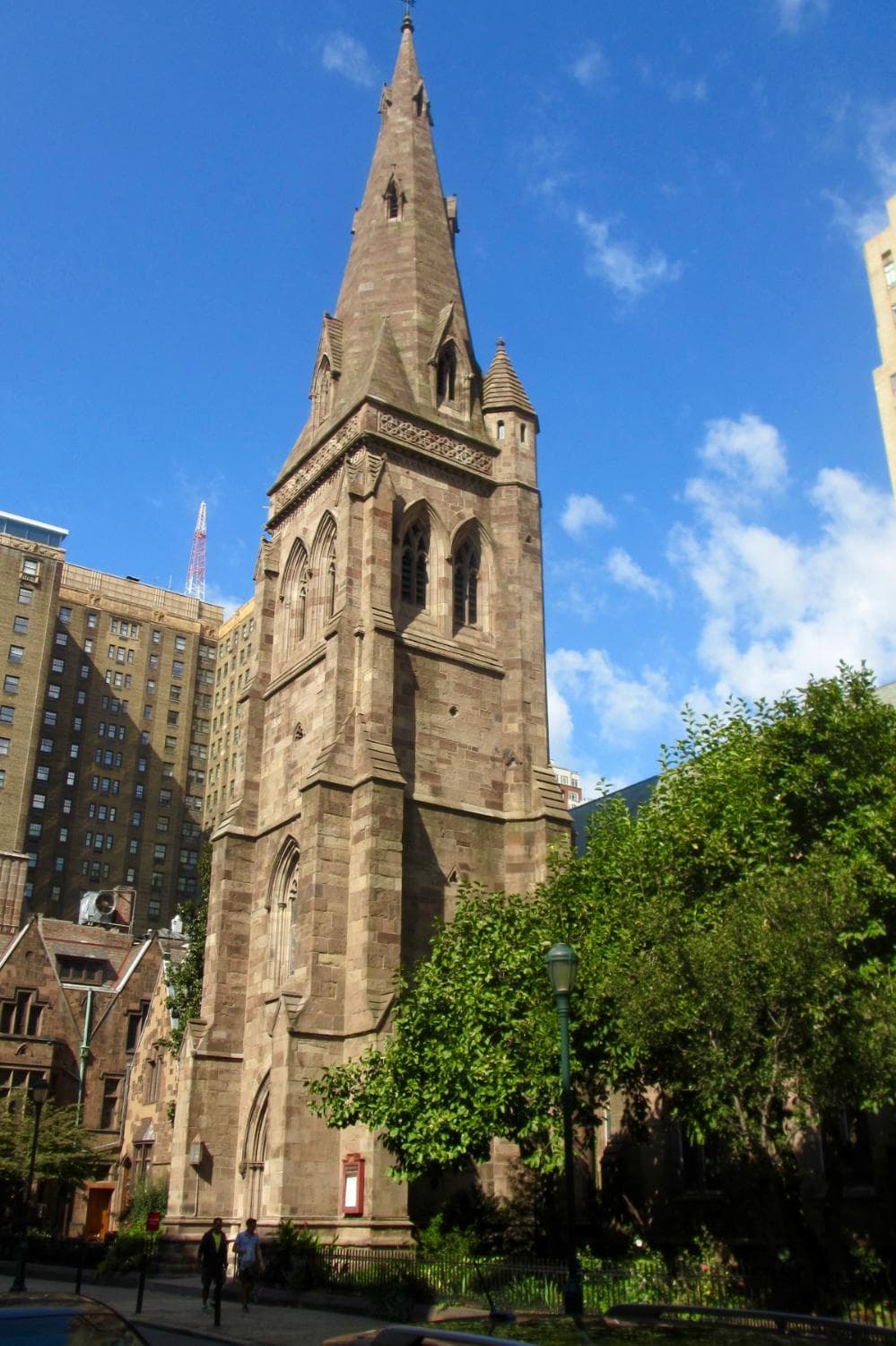 Front along Locust St