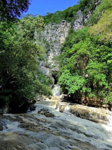 El Chorreadero Waterfall