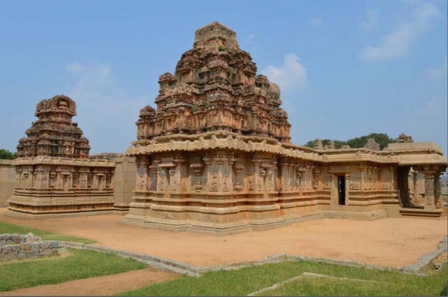 Temple compound