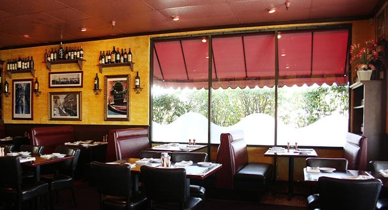 The Casanova Ristorante dining room