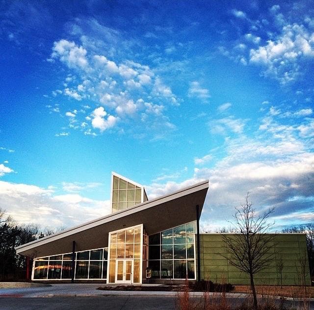 Early spring morning at the Kansas Children's Discovery Center