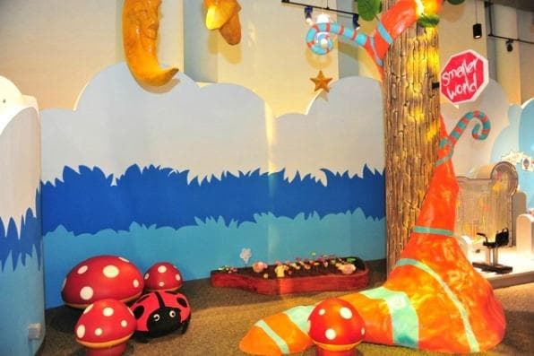 Smaller World - an area suitable for younger children (below 2 years old)